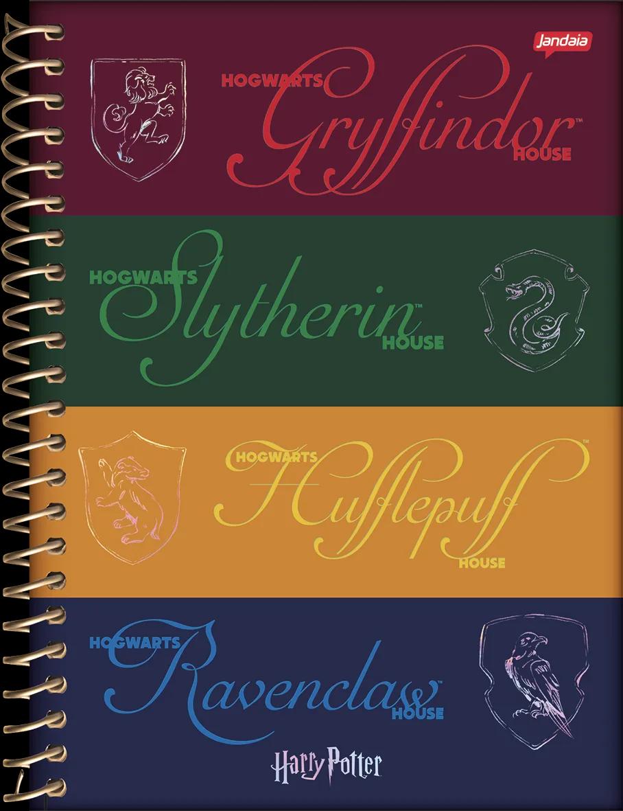 CADERNO ESPIRAL CAPA DURA 01 MATÉRIA COLLEGE - HARRY POTTER