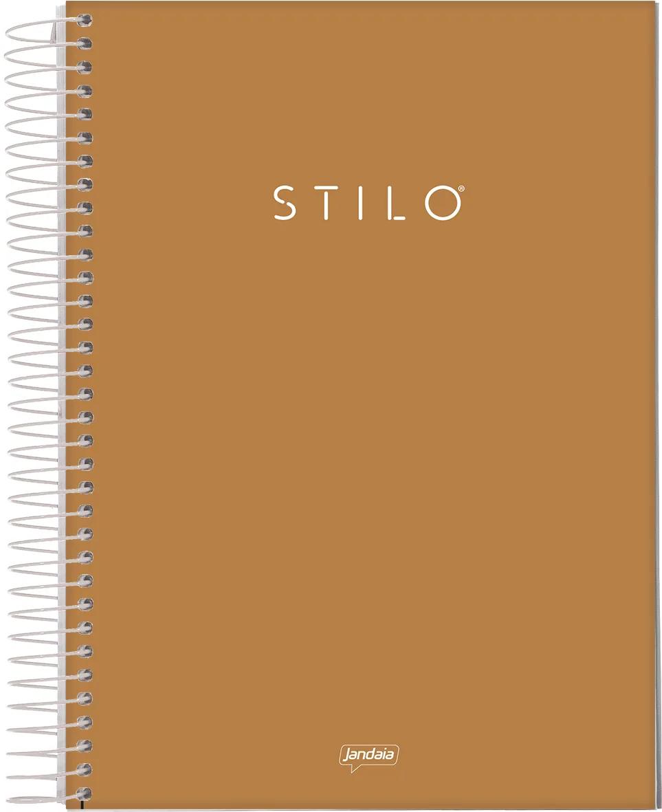 CADERNO ESPIRAL UNIVERSITÁRIO CAPA DURA 10 MATÉRIAS 160 FOLHAS - STILO TREND — miniatura 3