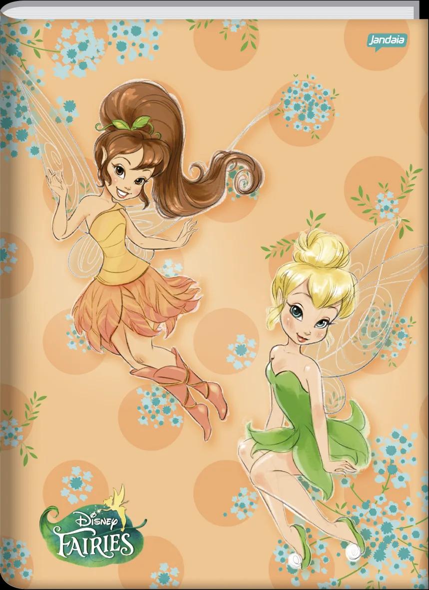 CADERNO BROCHURA CAPA DURA UNIVERSITÁRIO 80 FOLHAS - FADAS DISNEY — miniatura 3