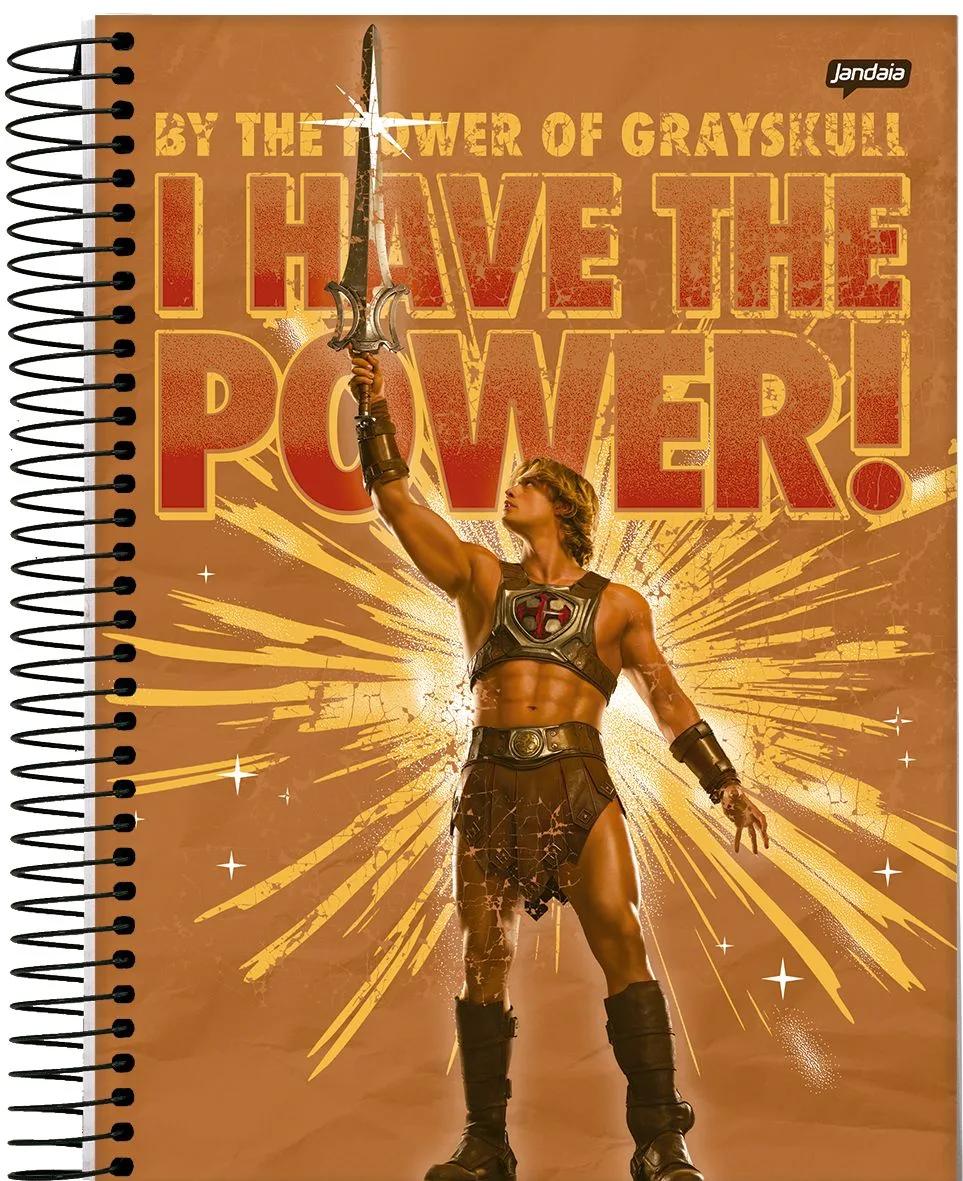 CADERNO ESPIRAL UNIVERSITÁRIO CAPA DURA 15 MATÉRIAS 240 FOLHAS - MASTERS OF THE UNIVERSE — miniatura 2