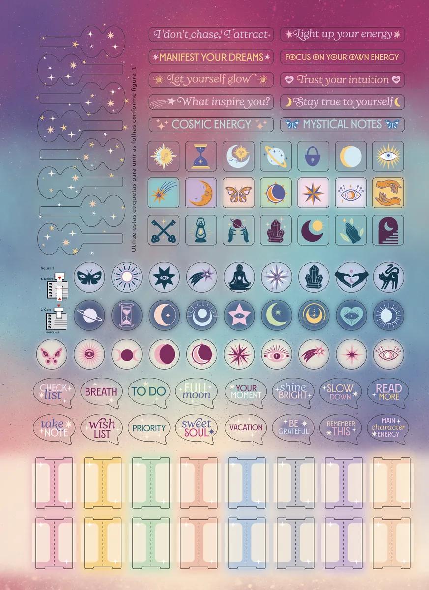 CADERNO ESPIRAL CAPA DURA 10 MATÉRIAS 160 FOLHAS COLLEGE - MYSTIC — miniatura 6