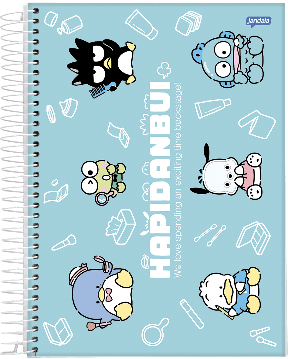 CADERNO ESPIRAL UNIVERSITÁRIO CAPA DURA 10 MATÉRIAS 160 FOLHAS - HAPIDANBUI — miniatura 4