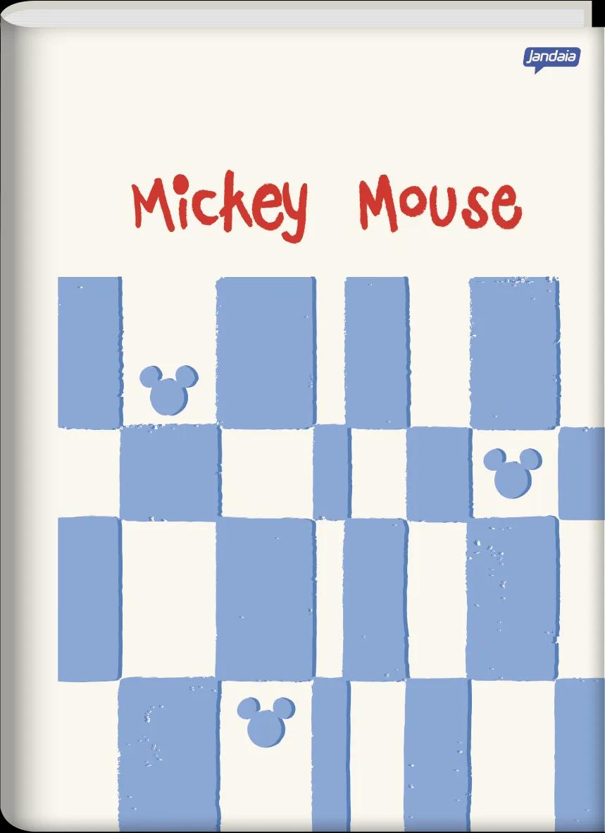 CADERNO BROCHURA CAPA DURA UNIVERSITÁRIO 80 FOLHAS - MICKEY ARTS