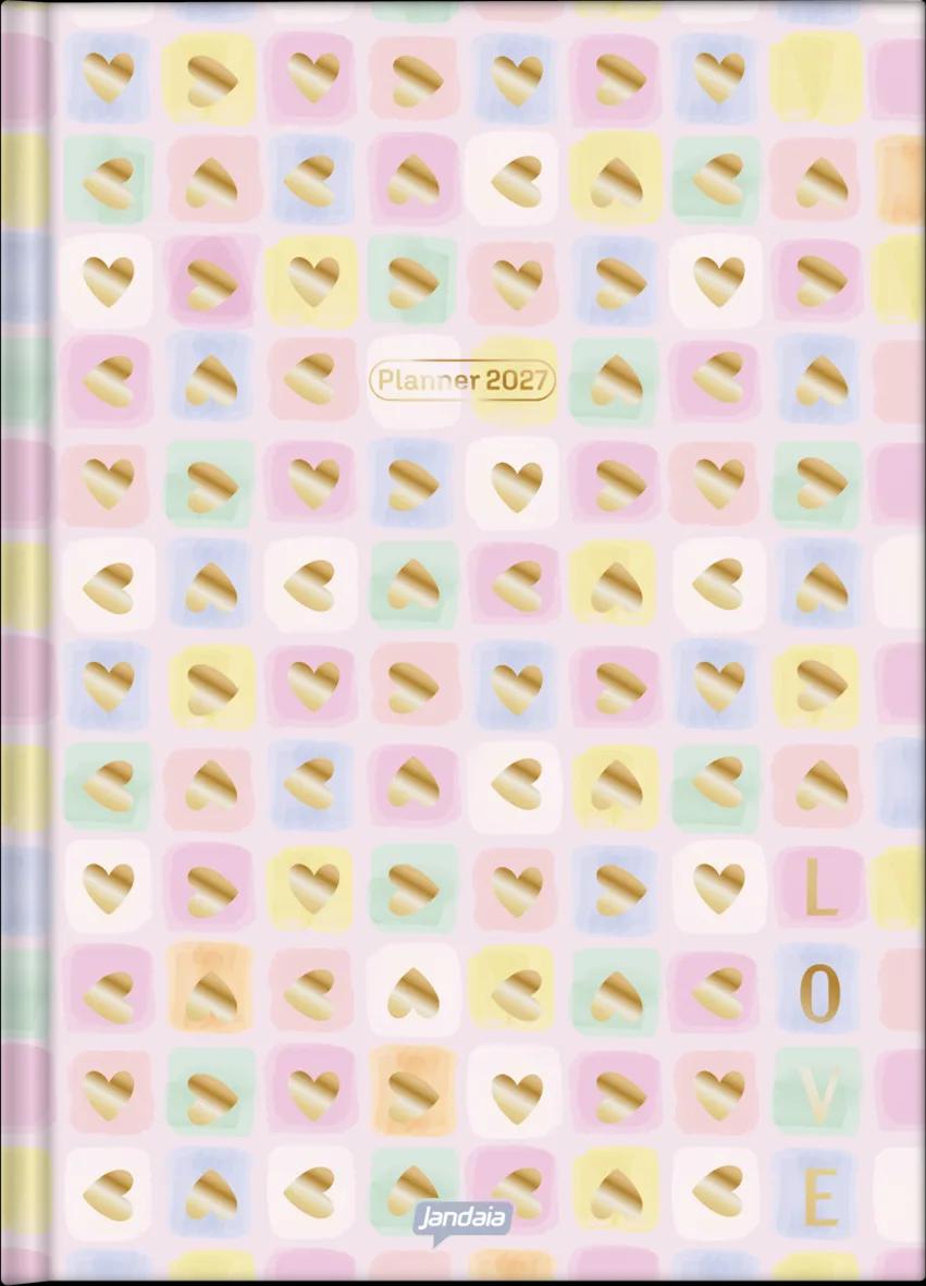 AGENDA PLANEJAMENTO LOMB QUAD 175X242MM 80 FOLHAS - LA CREME — miniatura 2