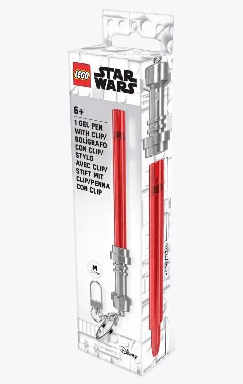 CANETA GEL VERMELHO LEGO STAR WARS - LEGO