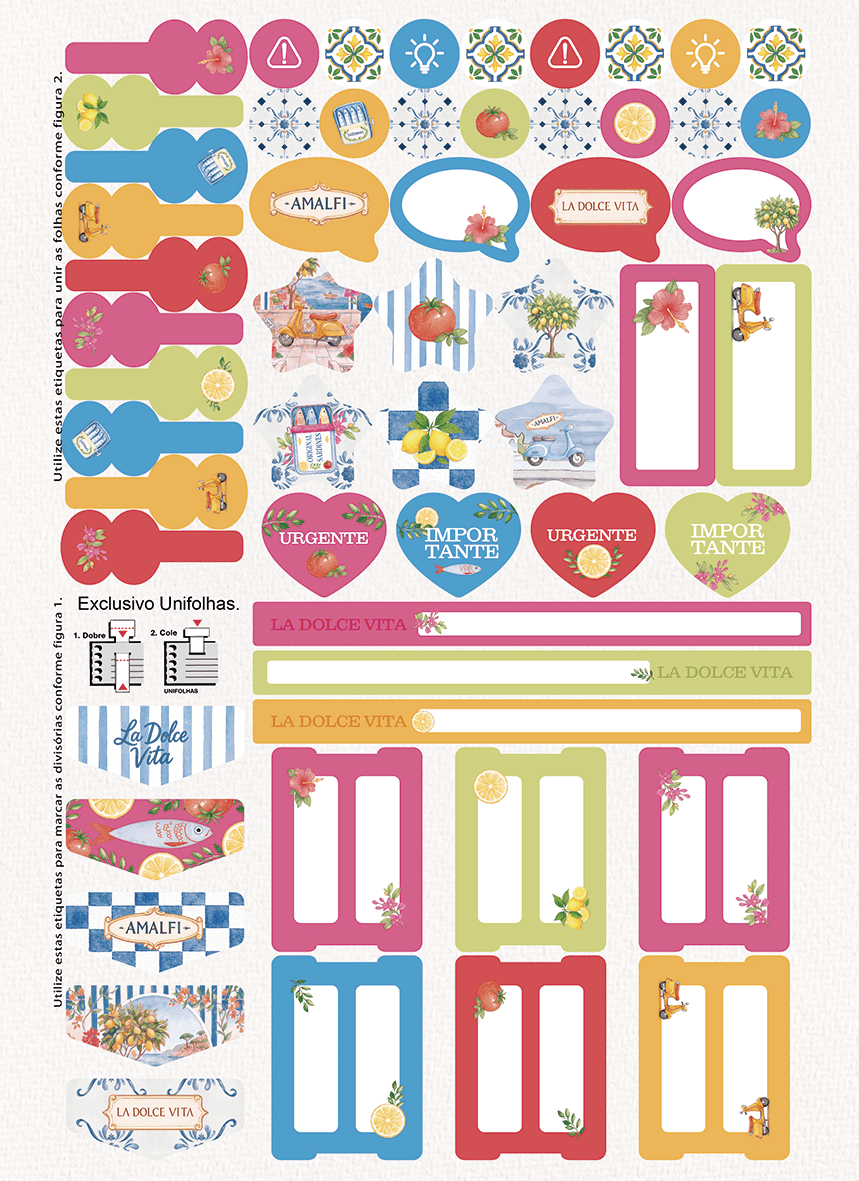 CADERNO ESPIRAL 1/4 140X200MM 80 FOLHAS - LA DOLCE VITA — miniatura 6