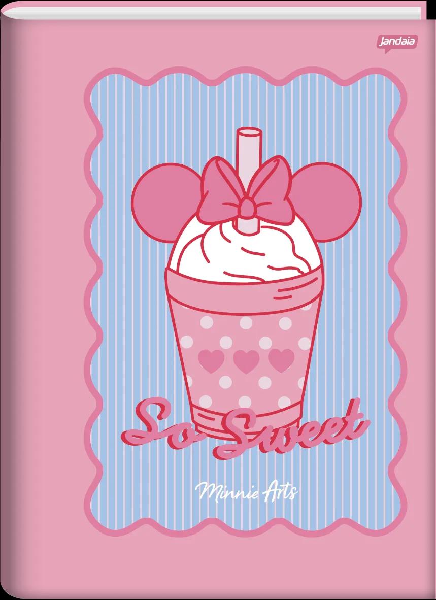 CADERNO BROCHURA CAPA DURA UNIVERSITÁRIO 80 FOLHAS - MINNIE ARTS — miniatura 5