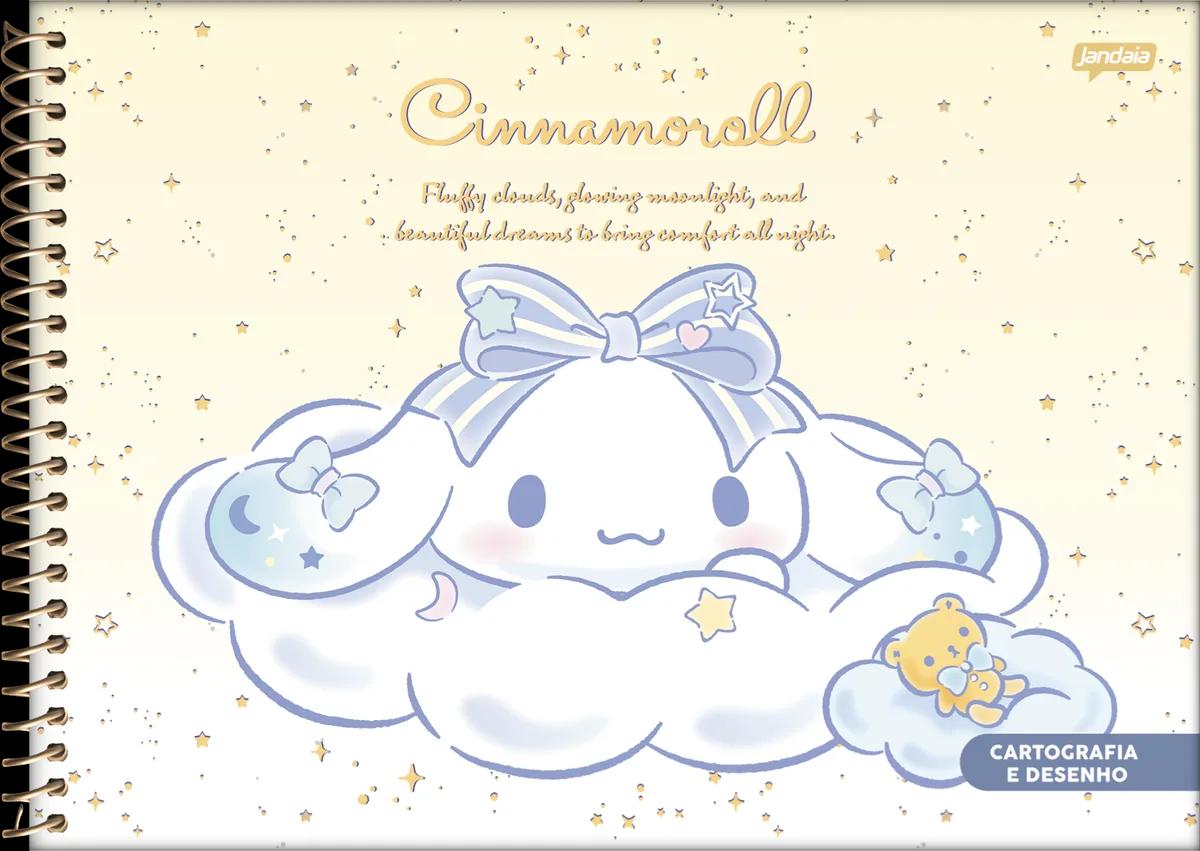 CADERNO ESPIRAL CAPA DURA 80 FOLHAS CARTOGRAFIA - CINNAMOROLL — miniatura 2