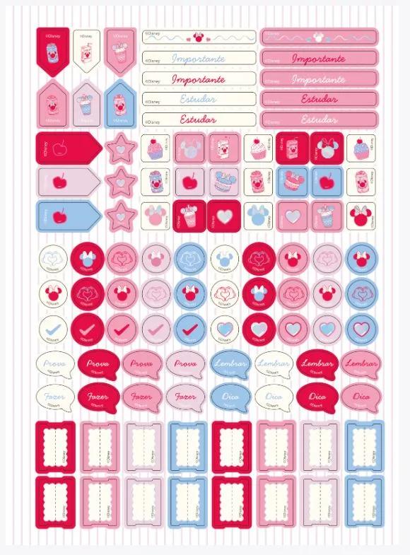 CADERNO NEODISC UNIVERSITÁRIO CAPA DURA 80 FOLHAS - MINNIE ARTS — miniatura 2