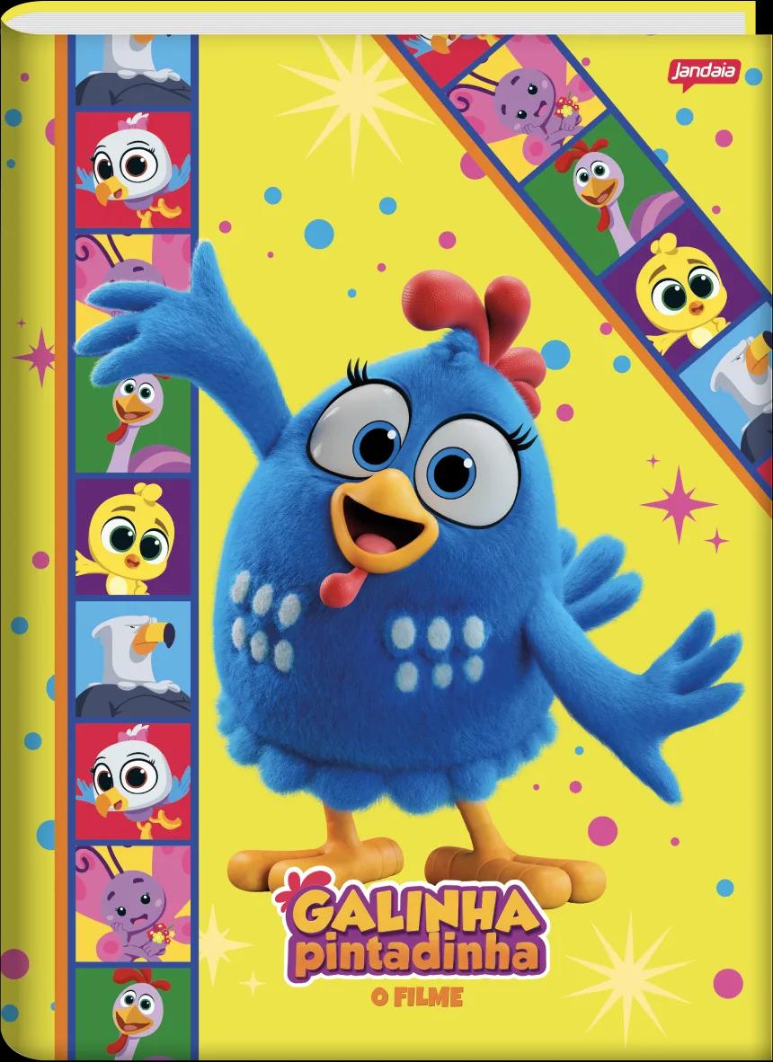 CADERNO BROCHURA CAPA DURA UNIVERSITÁRIO 80 FOLHAS - GALINHA PINTADINHA — miniatura 2