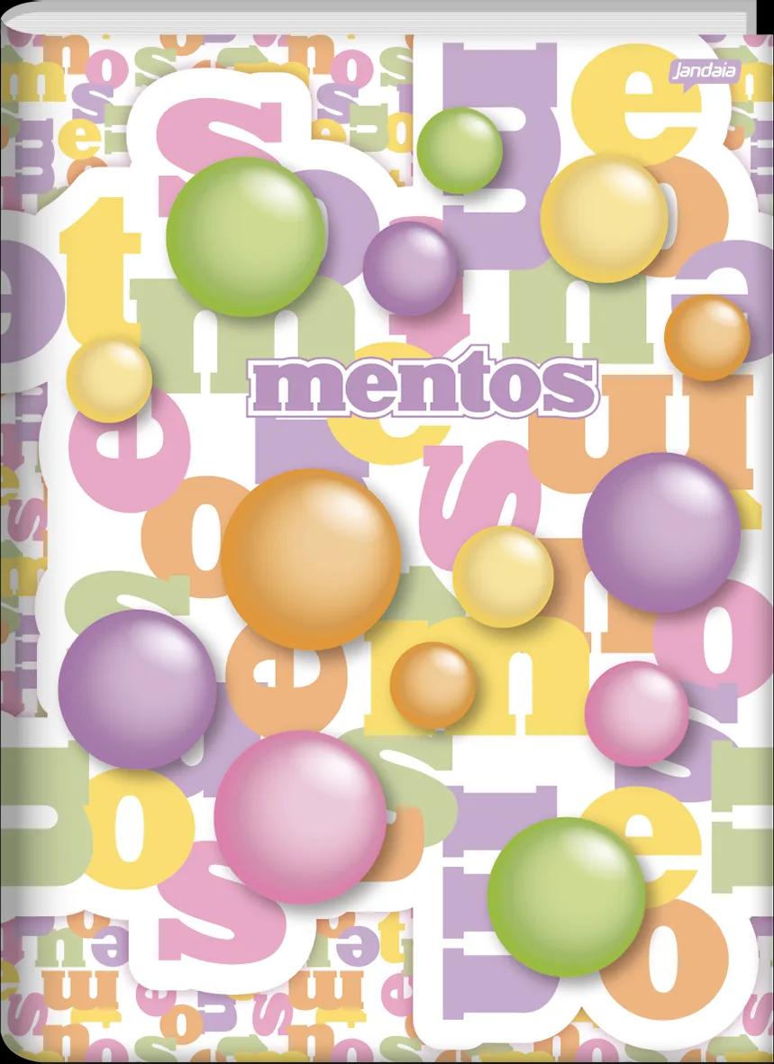 CADERNO BROCHURA CAPA DURA UNIVERSITÁRIO 80 FOLHAS - MENTOS — miniatura 3