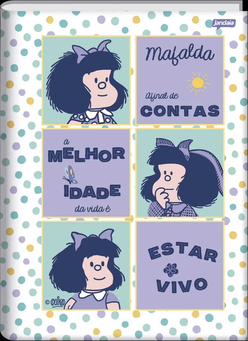CADERNO BROCHURA CAPA DURA 1/4 80 FOLHAS - MAFALDA — miniatura 4