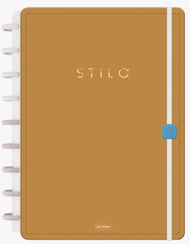 CADERNO NEODISC COLLEGE CAPA DURA 80 FOLHAS CARAMELO - STILO