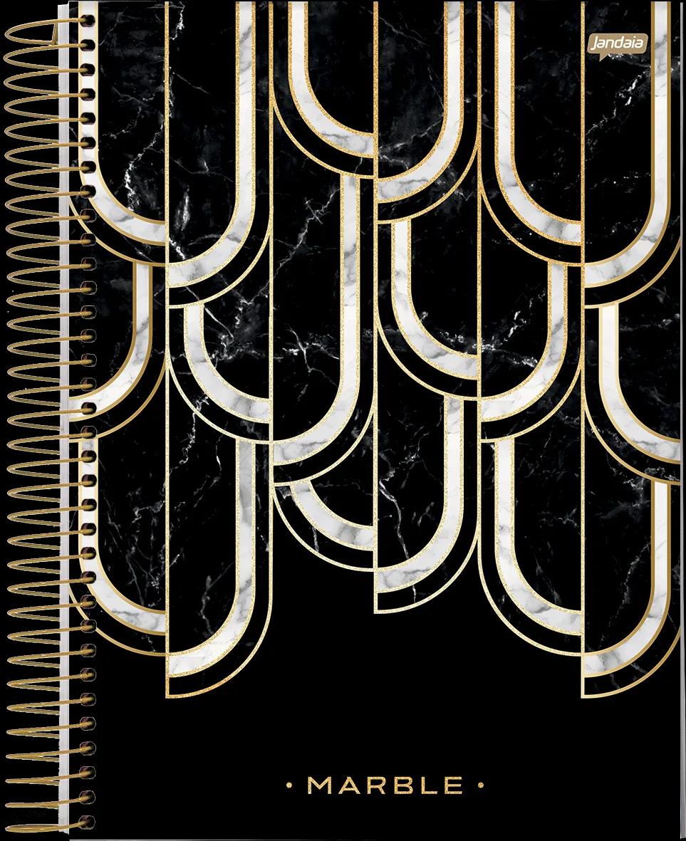 CADERNO ESPIRAL CAPA DURA 01 MATÉRIA COLLEGE - MARBLE — miniatura 2