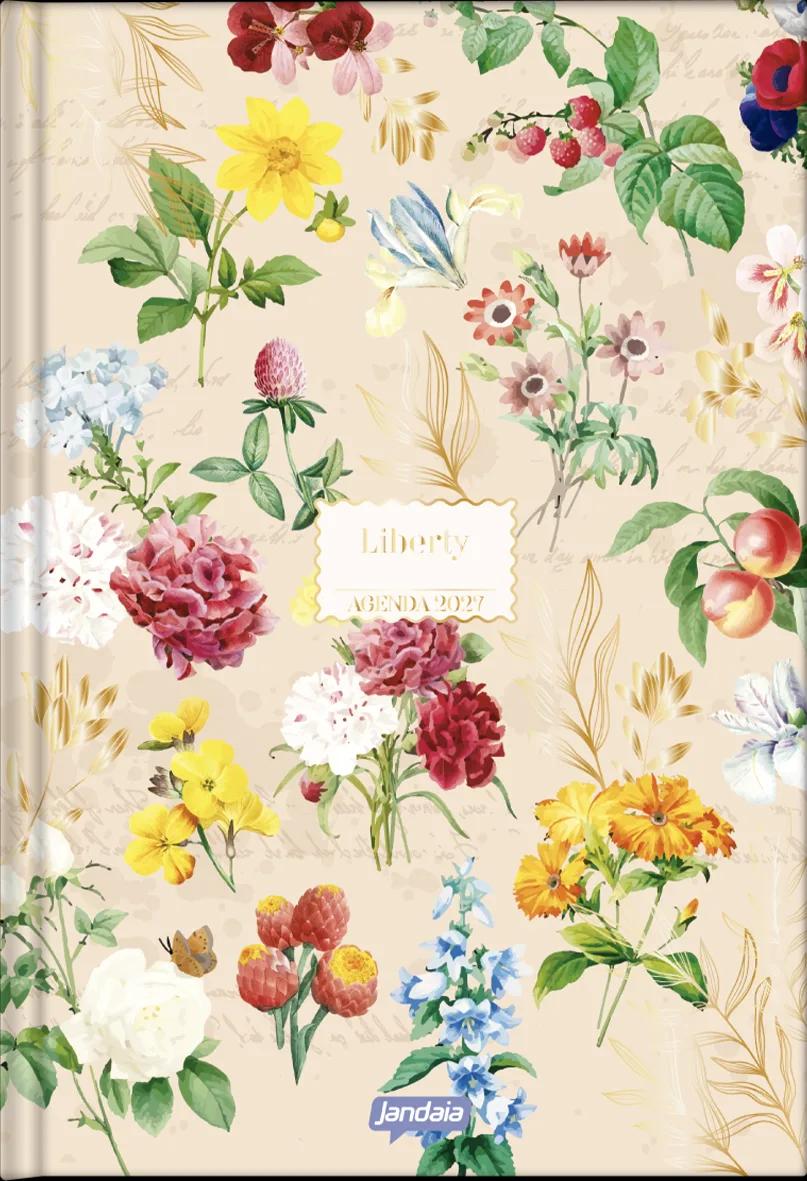 AGENDA DIARIA LOMB QUAD 132X200MM 176 FOLHAS - LIBERTY — miniatura 2