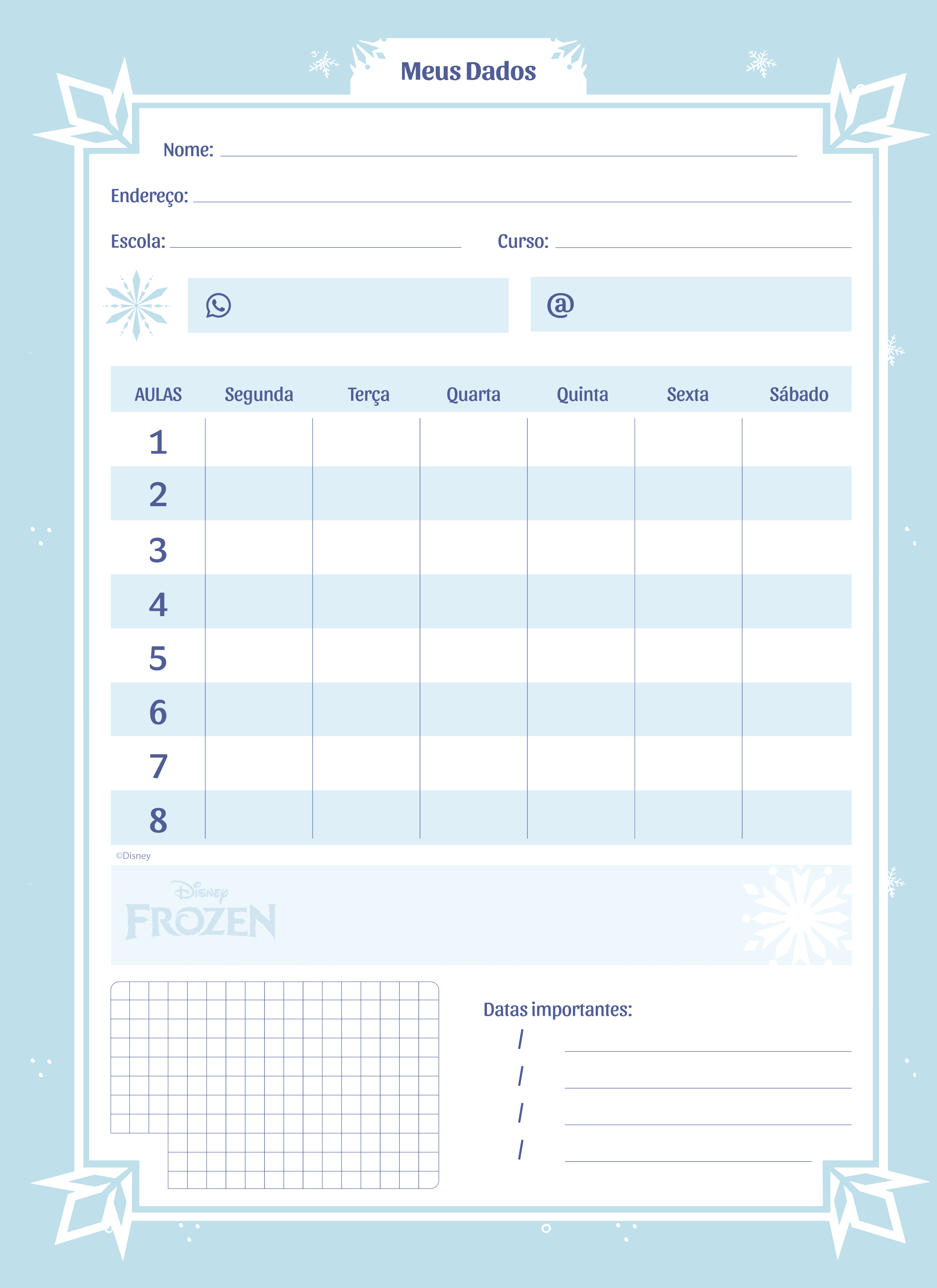 CADERNO ESPIRAL UNIVERSITÁRIO CAPA DURA 01 MATÉRIA 80 FOLHAS - FROZEN — miniatura 5