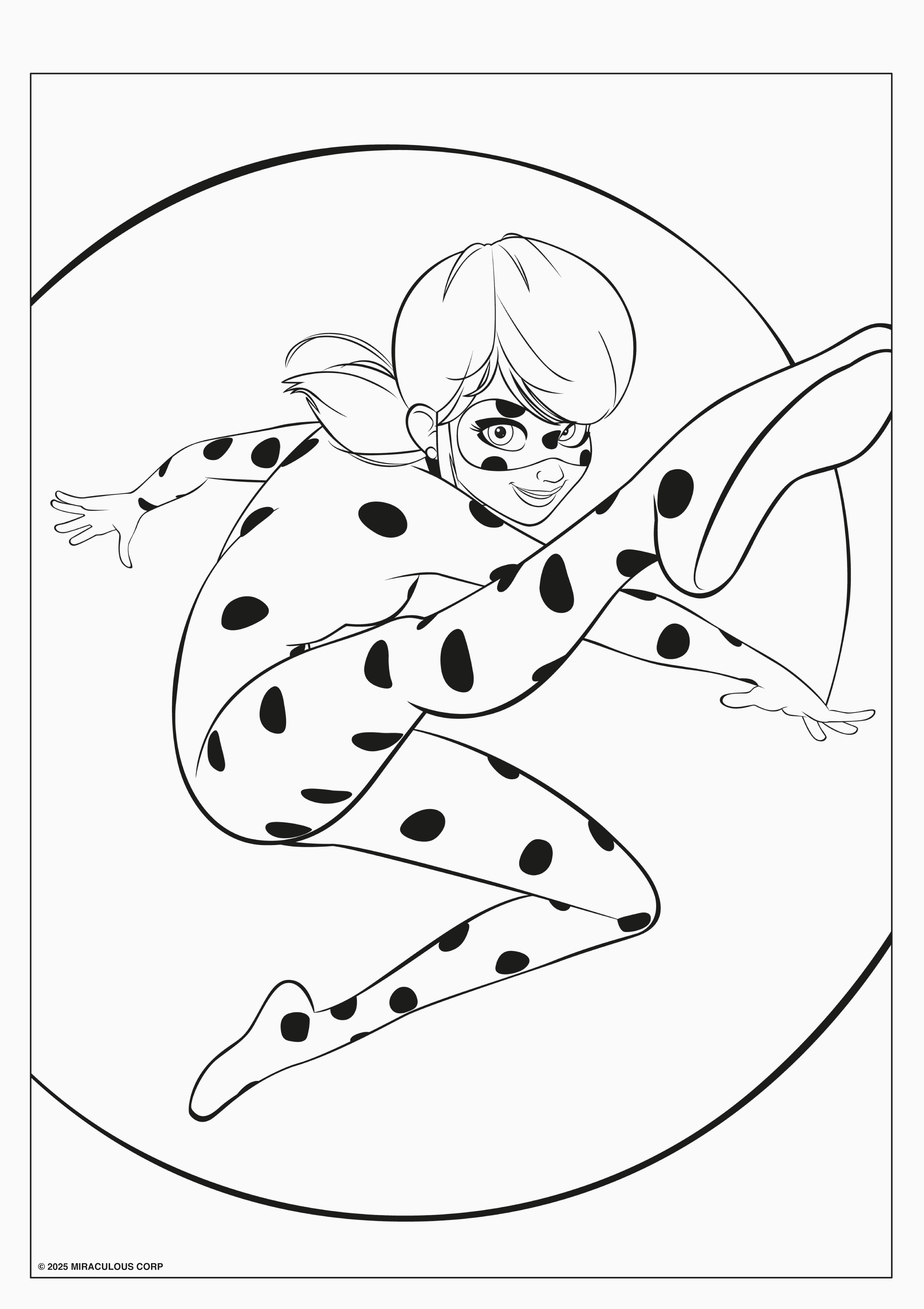 FOLHAS ILUSTRAÇÃO 180G A4 - MIRACULOUS — miniatura 3