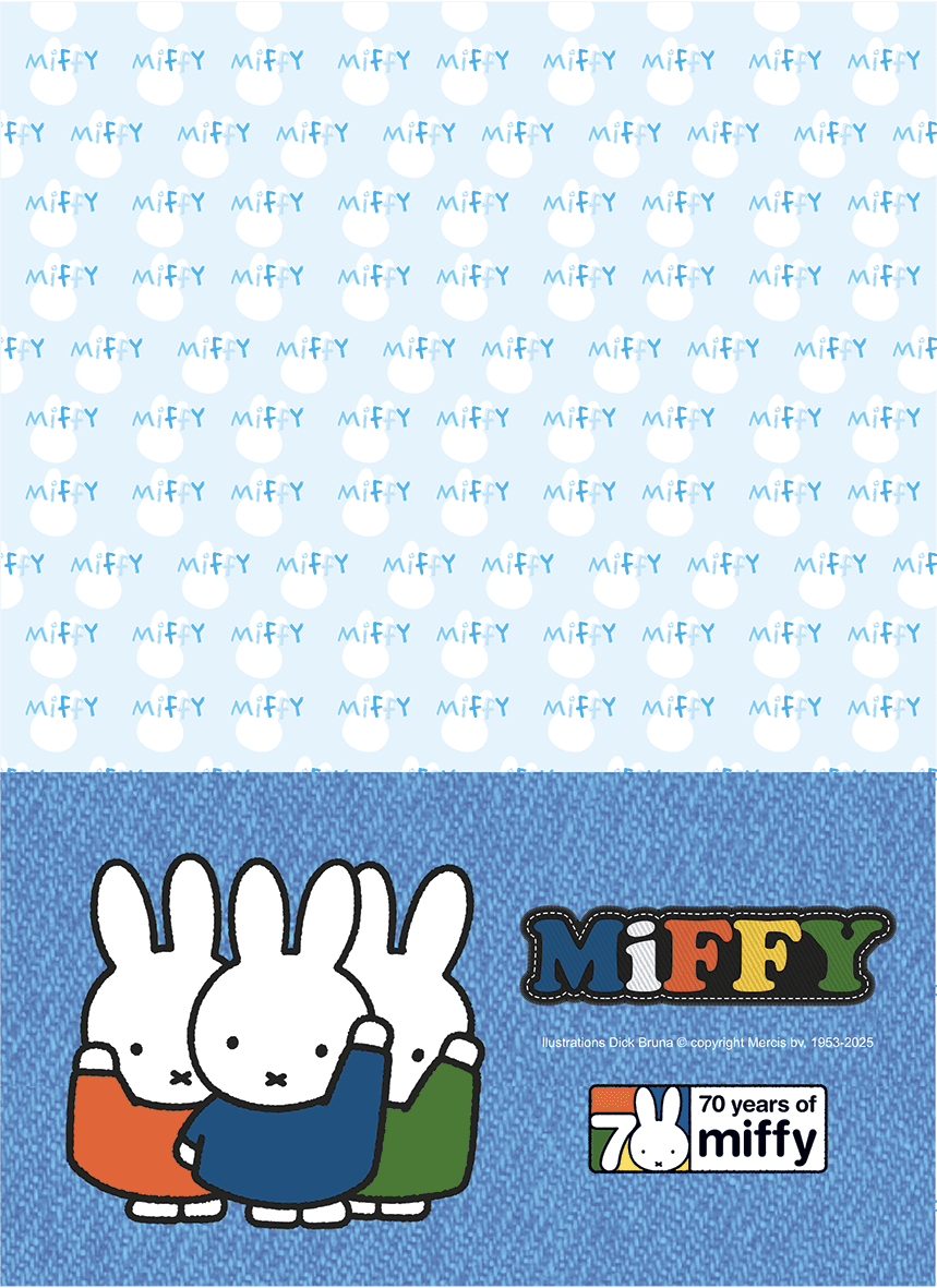 CADERNO ESPIRAL CAPA DURA 1/8 80 FOLHAS - MIFFY — miniatura 4
