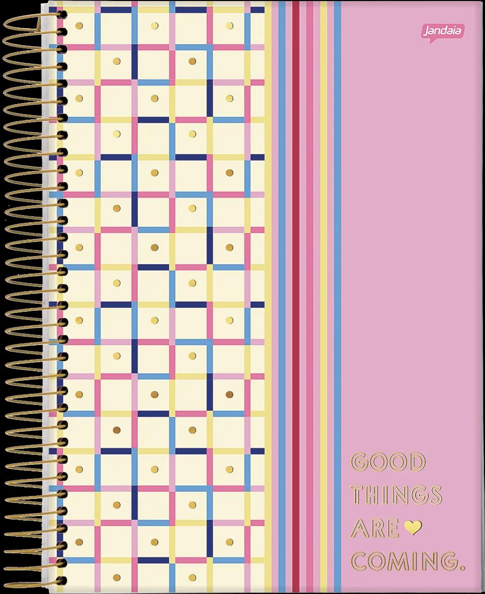 CADERNO ESPIRAL 1/4 CAPA DURA 80 FOLHAS - WISH — miniatura 2