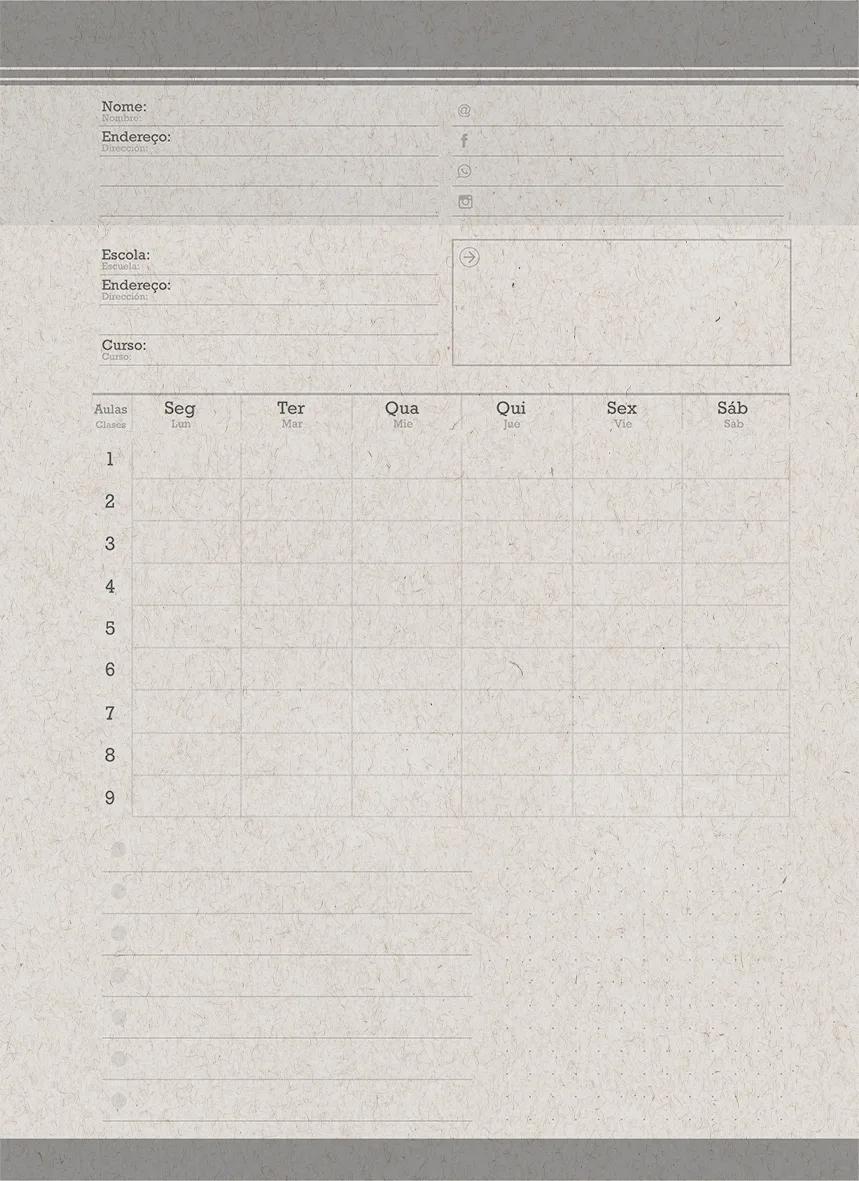 CADERNO ESPIRAL UNIVERSITÁRIO CAPA DURA 01 MATÉRIA 80 FOLHAS - ECO WAY — miniatura 6