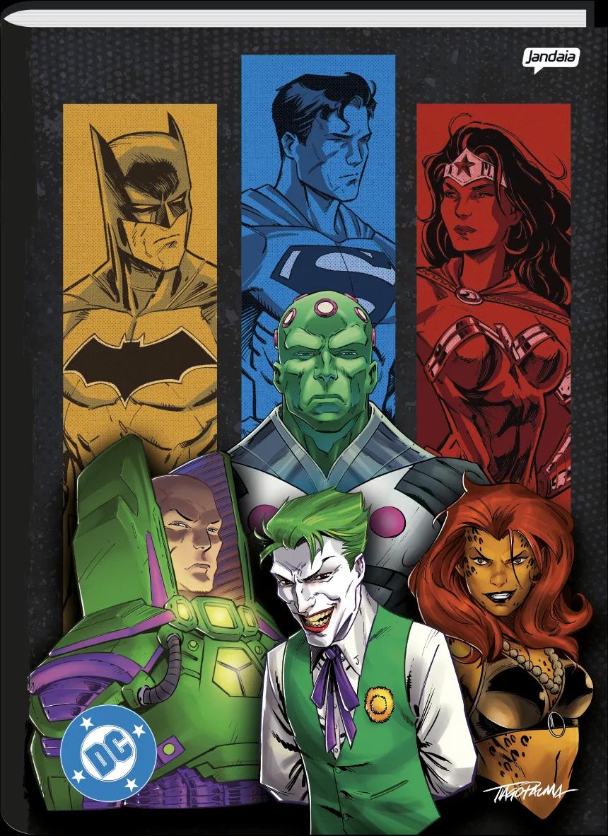 CADERNO BROCHURA CAPA DURA UNIVERSITÁRIO 80 FOLHAS - DC COMICS — miniatura 3