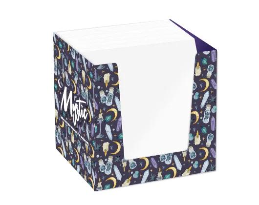 FOLHAS 83X83MM PARA ANOTAÇAO 600 FOLHAS - MYSTIC