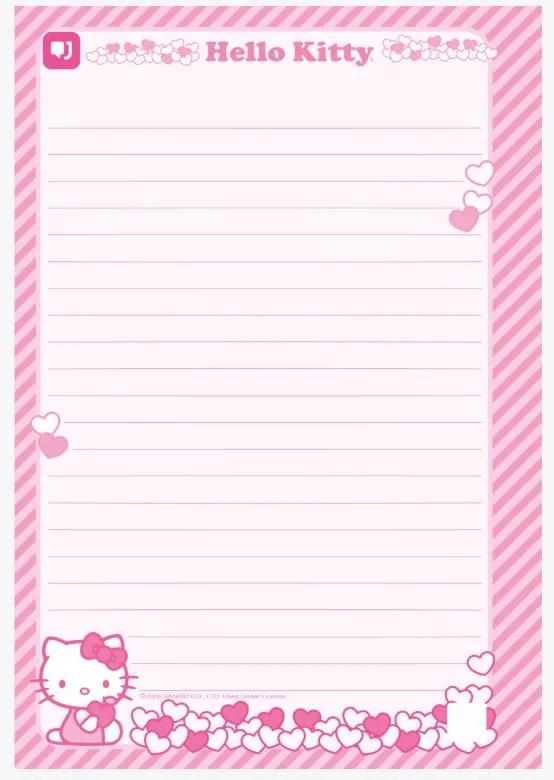 CADERNO NEODISC 1/4 CAPA DURA 80 FOLHAS - HELLO KITTY — miniatura 3