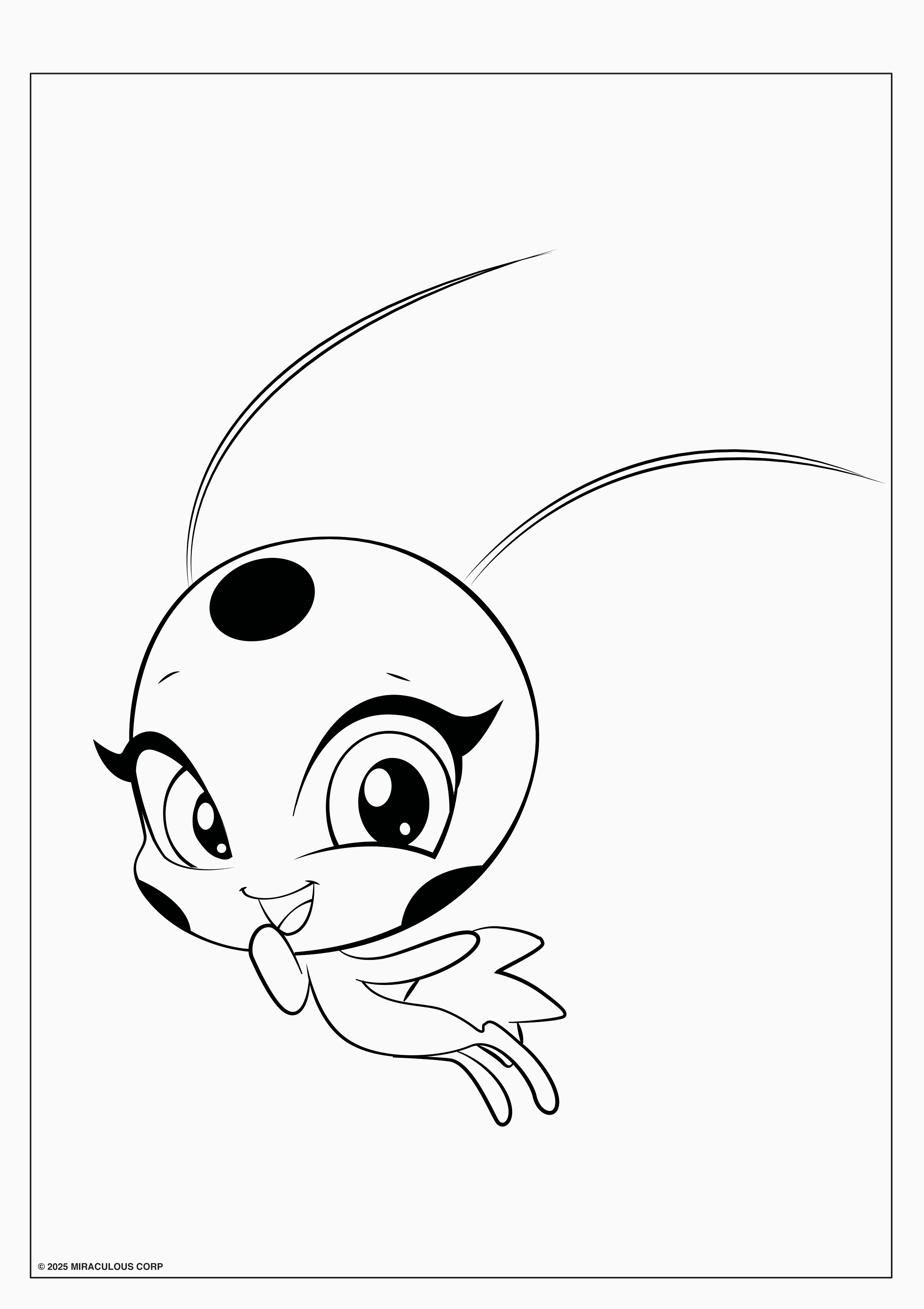 FOLHAS ILUSTRAÇÃO 180G A4 - MIRACULOUS — miniatura 5