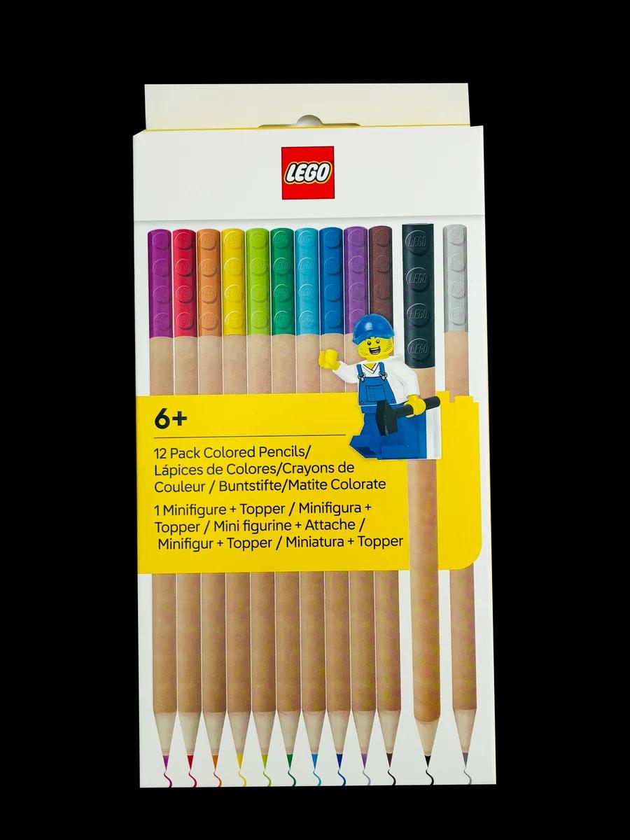 LAPIS DE COR 12 CORES - LEGO
