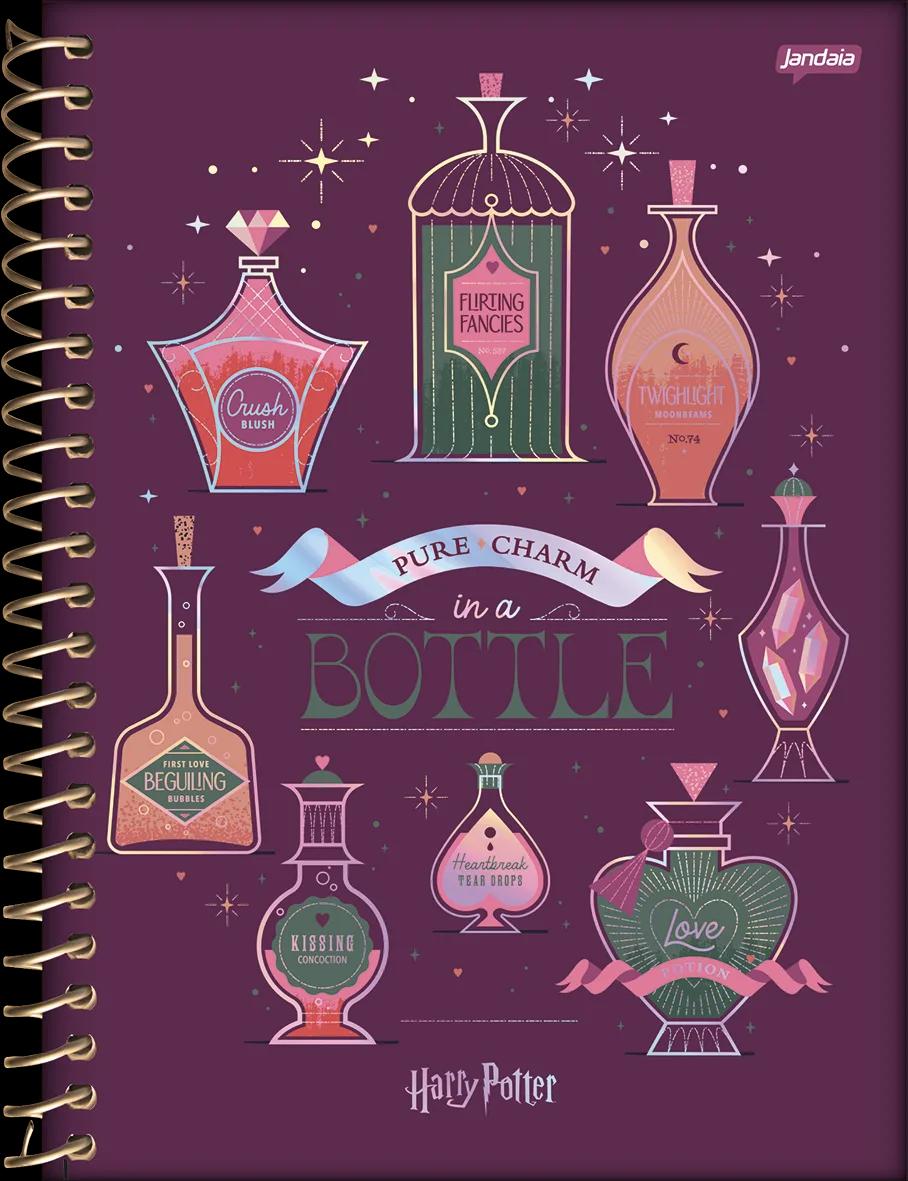 CADERNO ESPIRAL CAPA DURA 10 MATÉRIAS COLLEGE - HARRY POTTER — miniatura 3