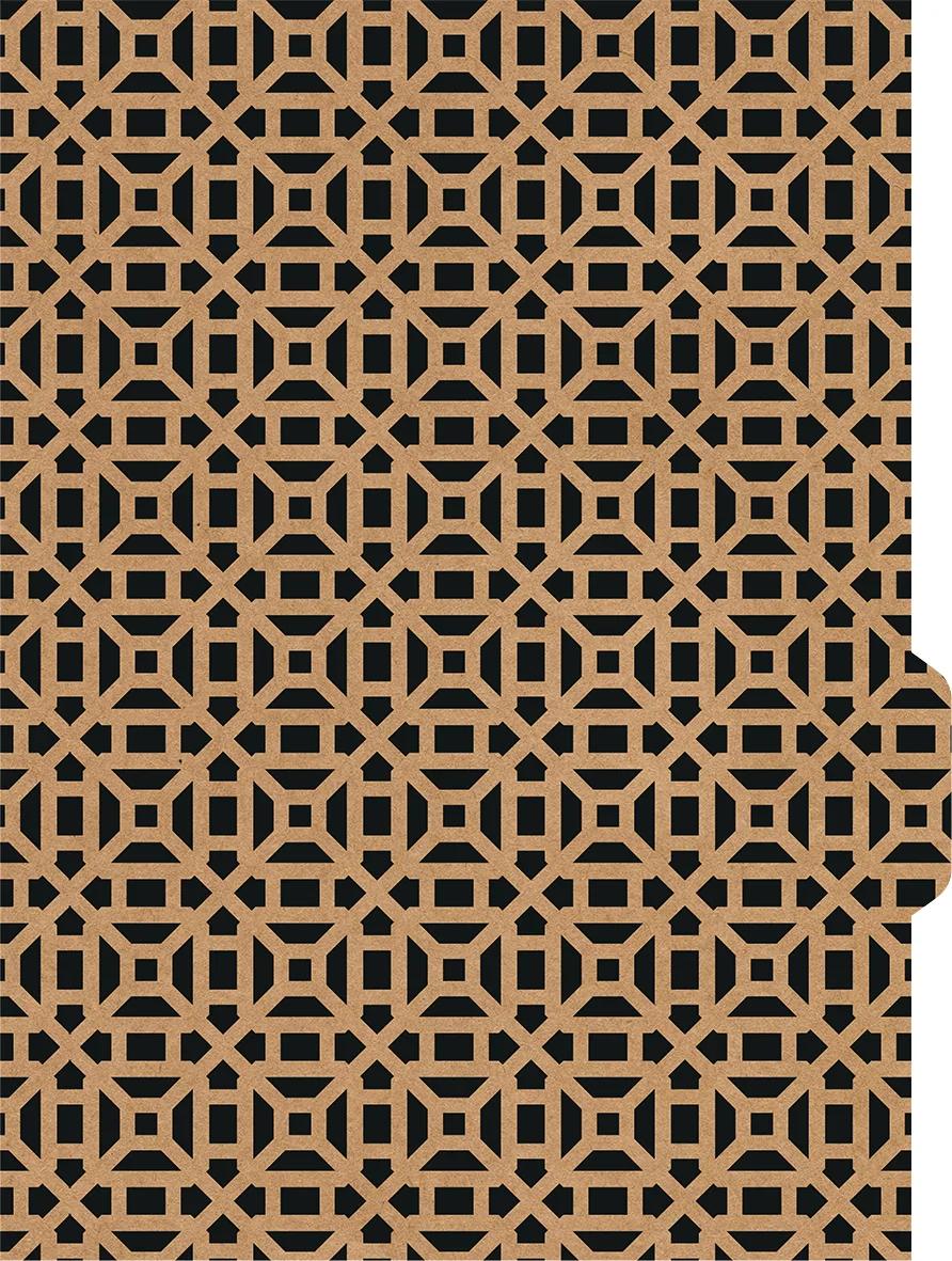 CADERNO UNIVERSITÁRIO CAPA DURA 80 FOLHAS NEO - KRAFT GOLD — miniatura 5