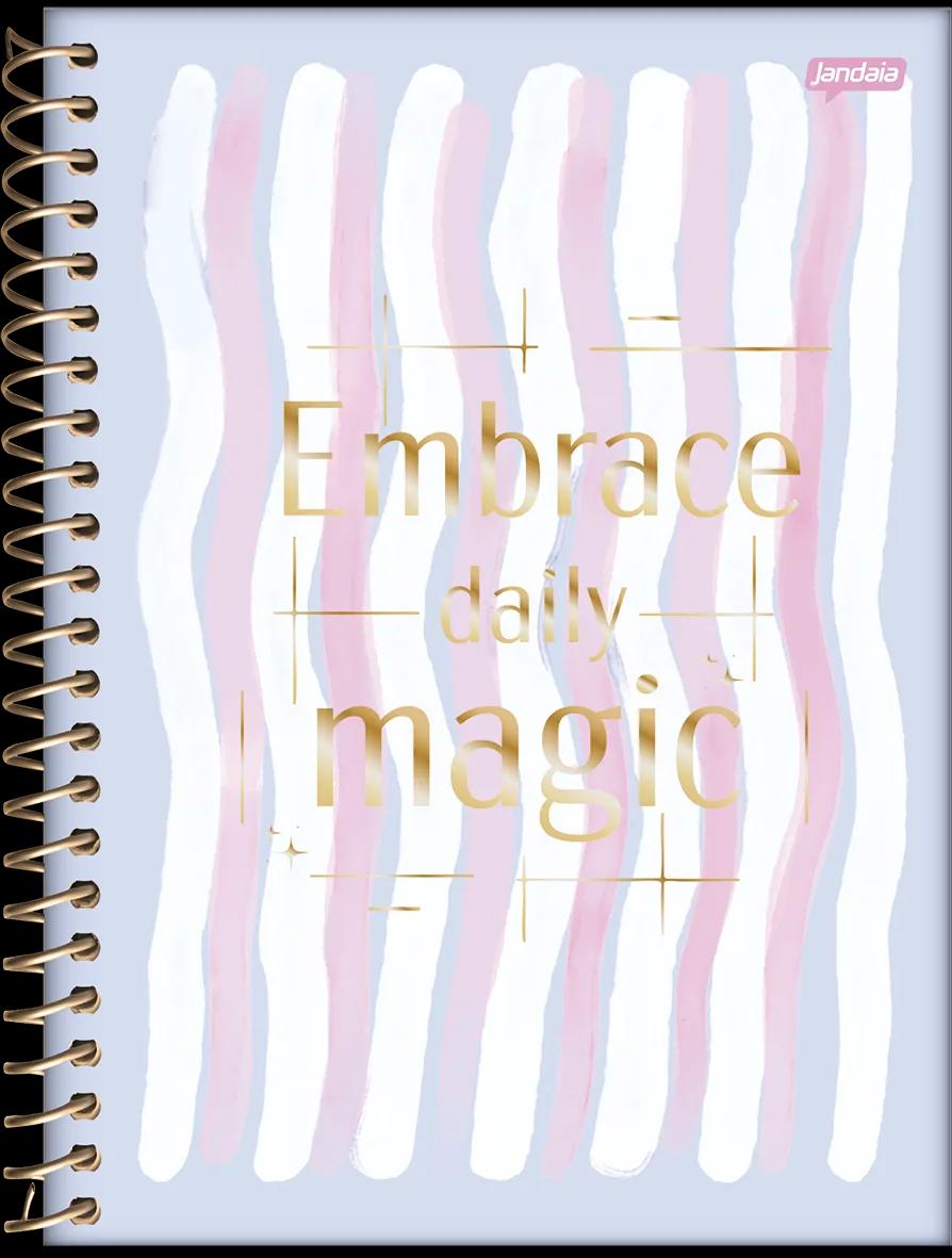 CADERNO ESPIRAL CAPA DURA 1/8 80 FOLHAS - LA CREME — miniatura 4