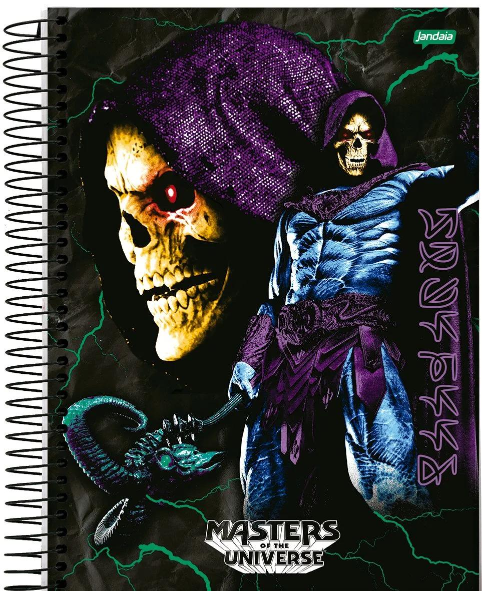 CADERNO ESPIRAL UNIVERSITÁRIO CAPA DURA 10 MATÉRIAS 160 FOLHAS - MASTERS OF THE UNIVERSE — miniatura 4