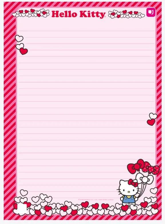 CADERNO NEODISC COLLEGE CAPA DURA 80 FOLHAS - HELLO KITTY — miniatura 3