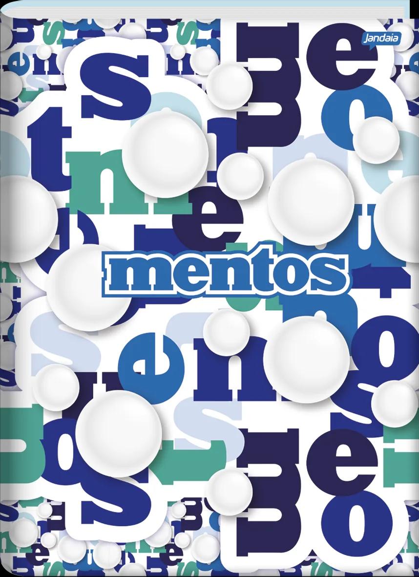 CADERNO BROCHURA CAPA DURA 1/4 80 FOLHAS - MENTOS — miniatura 2