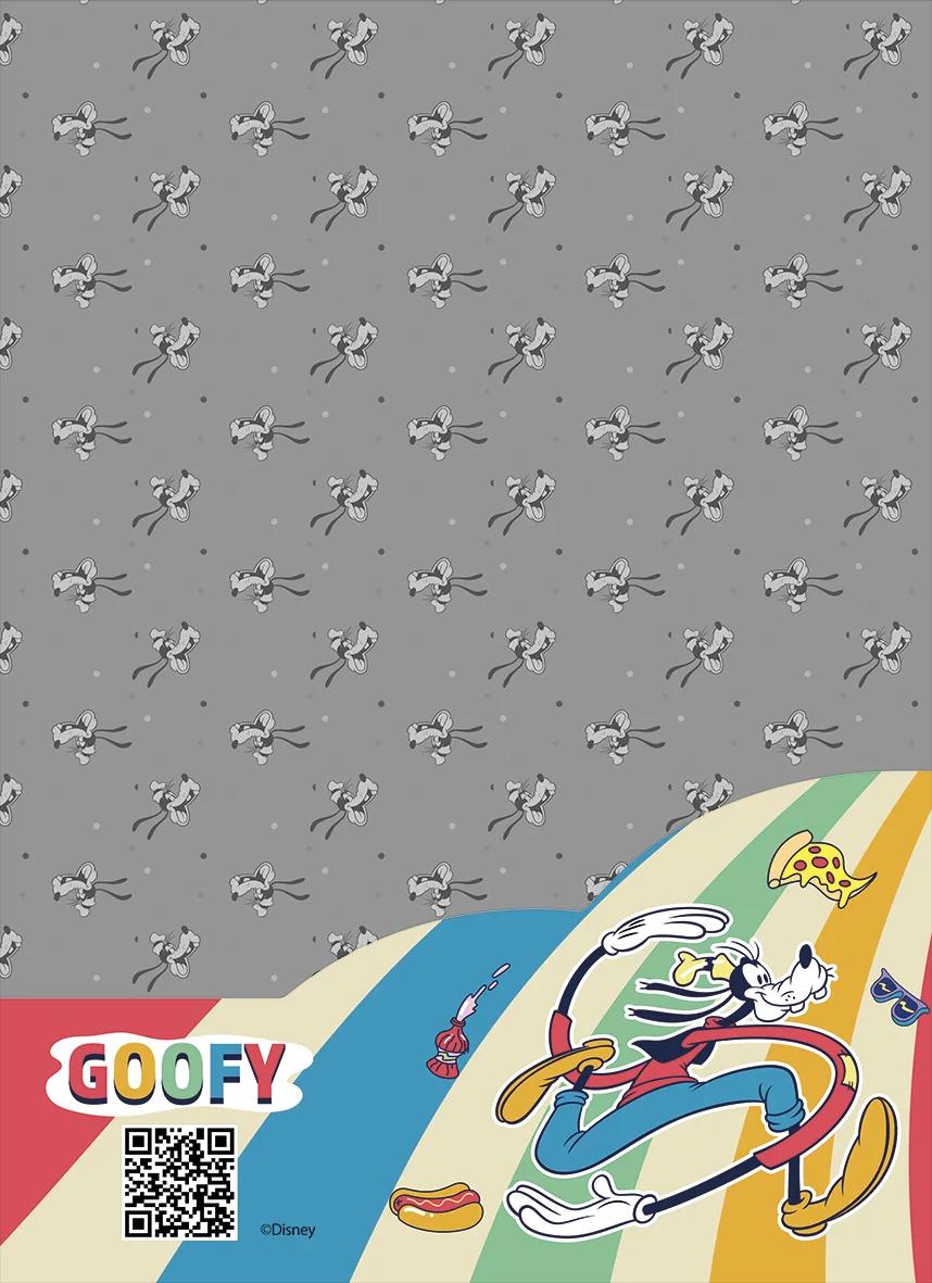 CADERNO ESPIRAL UNIVERSITÁRIO CAPA DURA 01 MATÉRIA 80 FOLHAS - GOOFY — miniatura 6