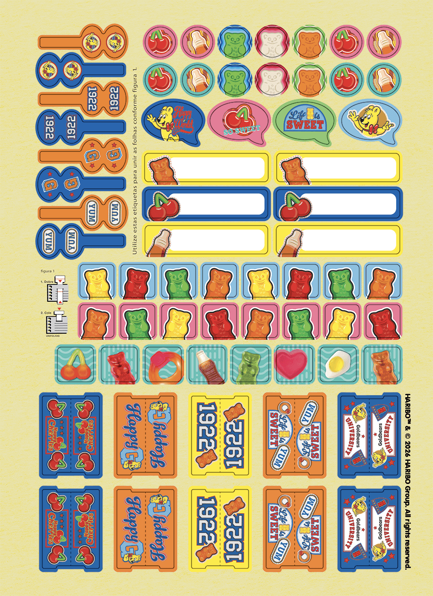 CADERNO ESPIRAL UNIVERSITÁRIO CAPA DURA 10 MATÉRIAS 160 FOLHAS - HARIBO — miniatura 7