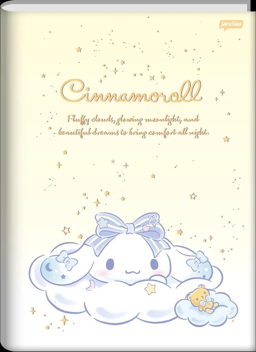 CADERNO BROCHURA CAPA DURA UNIVERSITÁRIO 80 FOLHAS - CINNAMOROLL — miniatura 3