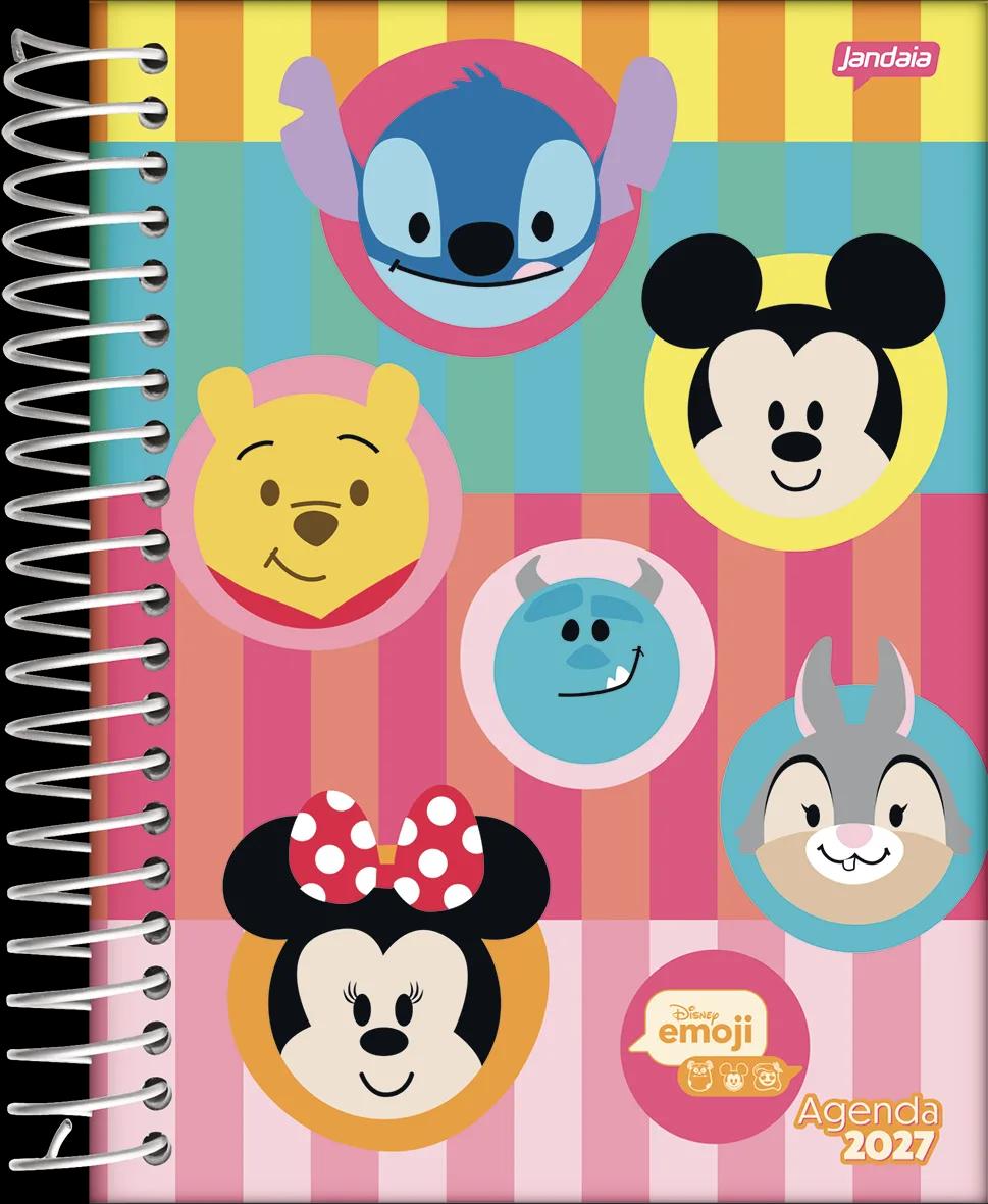AGENDA DIARIA ESPIRAL 133X178MM - DISNEY EMOJI — miniatura 3