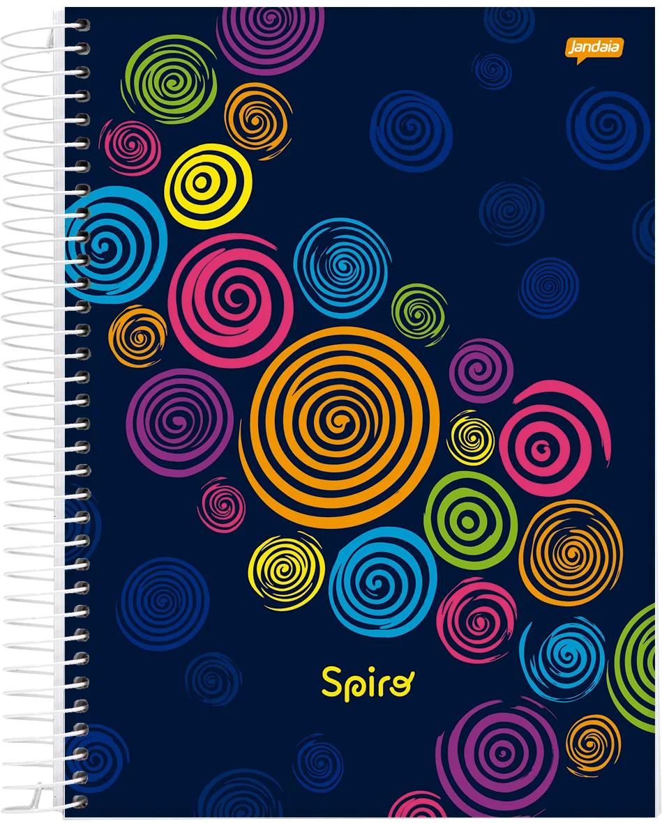 CADERNO ESPIRAL UNIVERSITÁRIO CAPA DURA 01 MATÉRIA 80 FOLHAS - SPIRO — miniatura 2