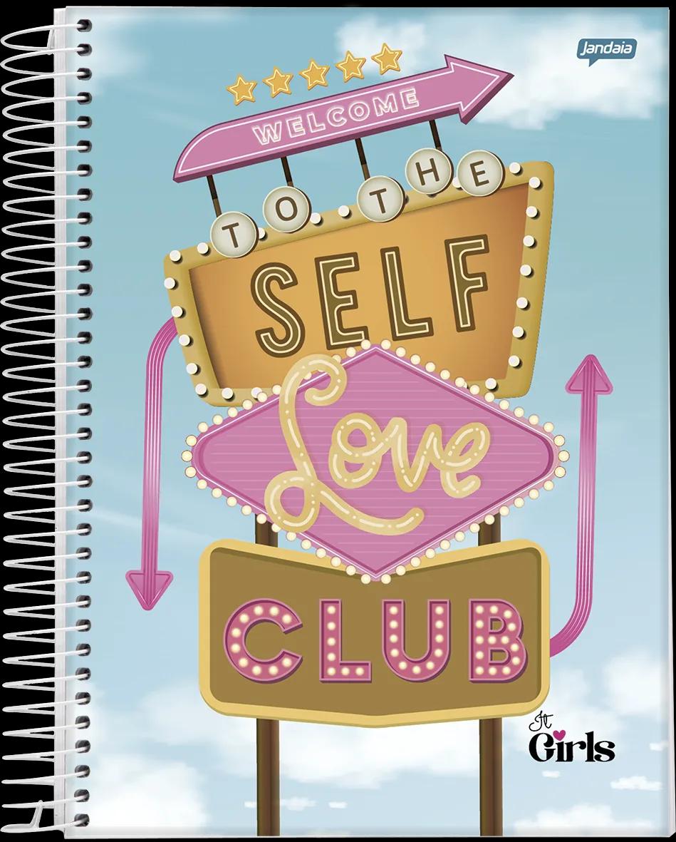 CADERNO ESPIRAL 1/4 CAPA DURA 200 FOLHAS - IT GIRL — miniatura 2