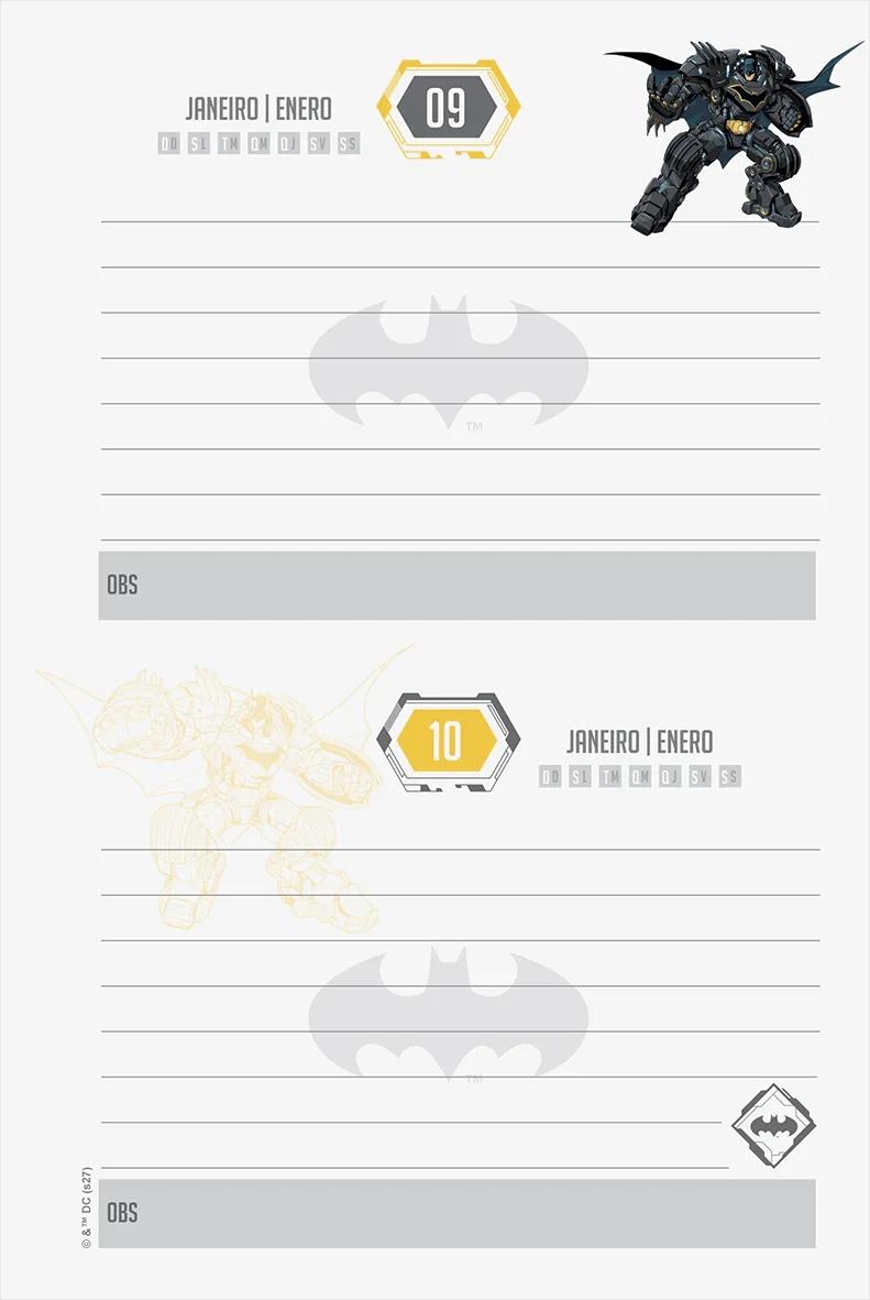 AGENDA PERMANENTE 134X200MM - LIGA DA JUSTIÇA — miniatura 6