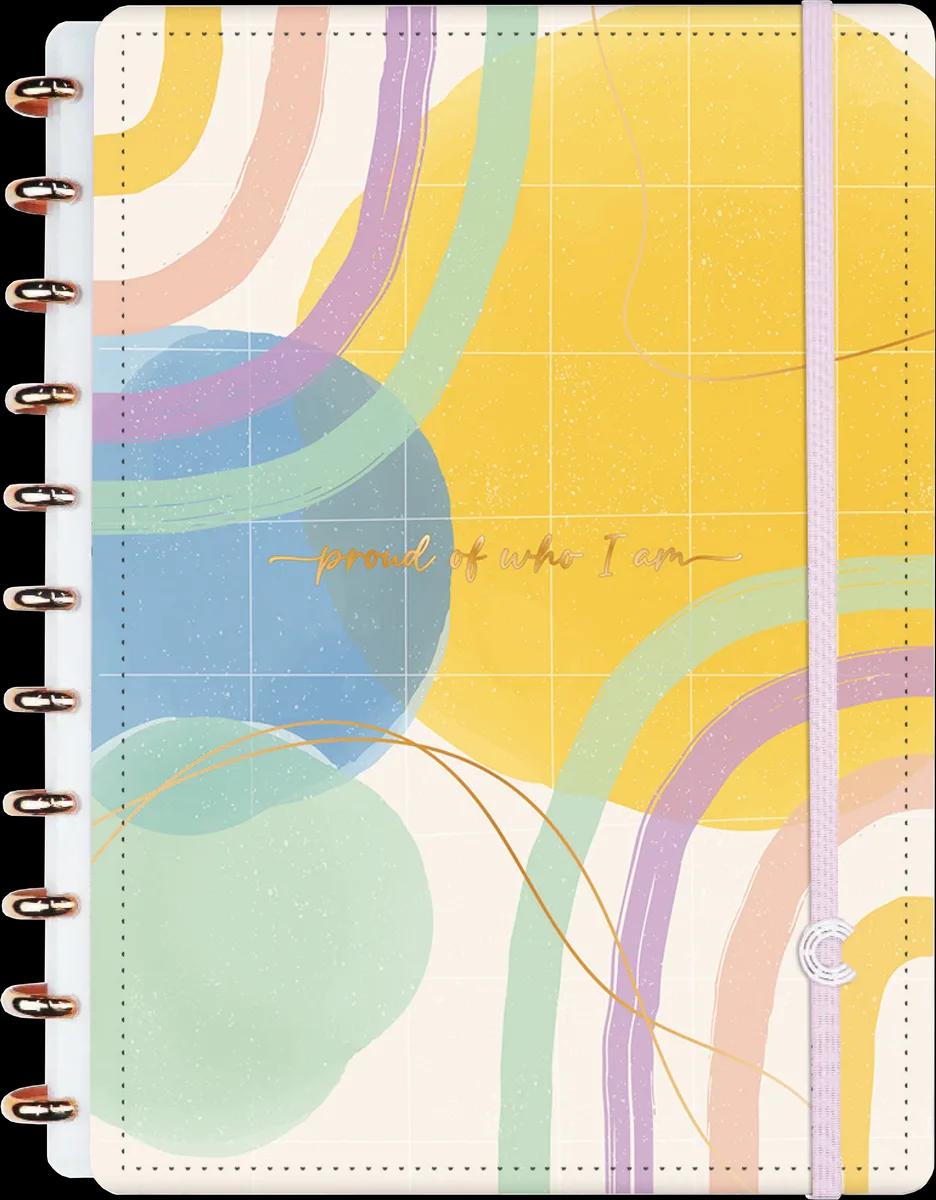 CADERNO INTELIGENTE 1/4 140X200MM 80 FOLHAS - LA CREME