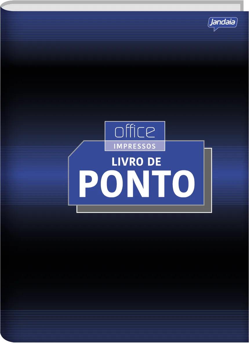 LIVRO PONTO LOMBO QUAD 1/4 140X200MM 160 FOLHAS - OFFICE IMPRESSOS