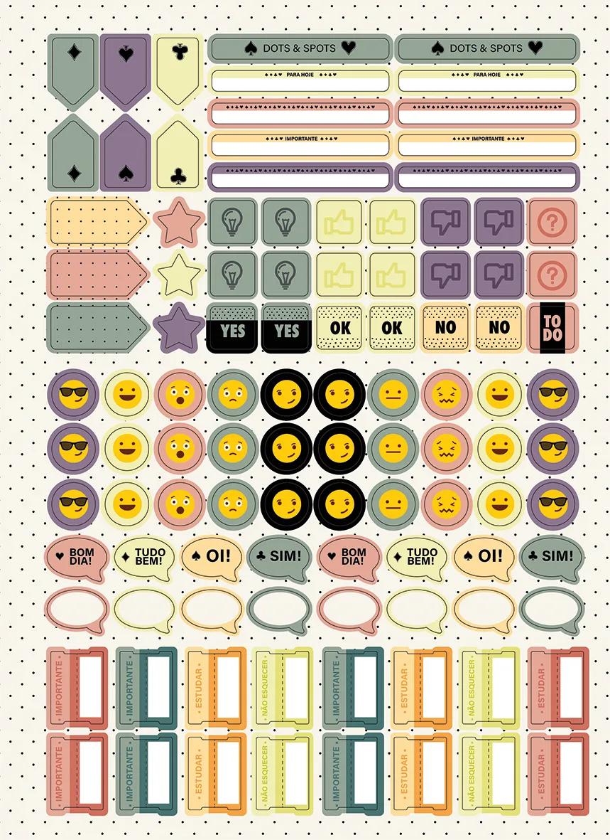 CADERNO UNIVERSITÁRIO CAPA DURA 80 FOLHAS NEO - DOTS E SPOTS — miniatura 10