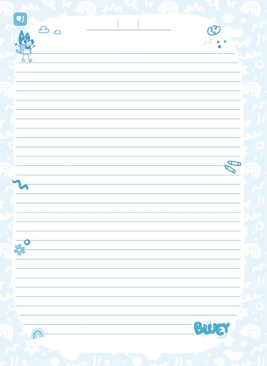 CADERNO NEODISC REFIL UNIVERSITÁRIO 80 FOLHAS - BLUEY — miniatura 2