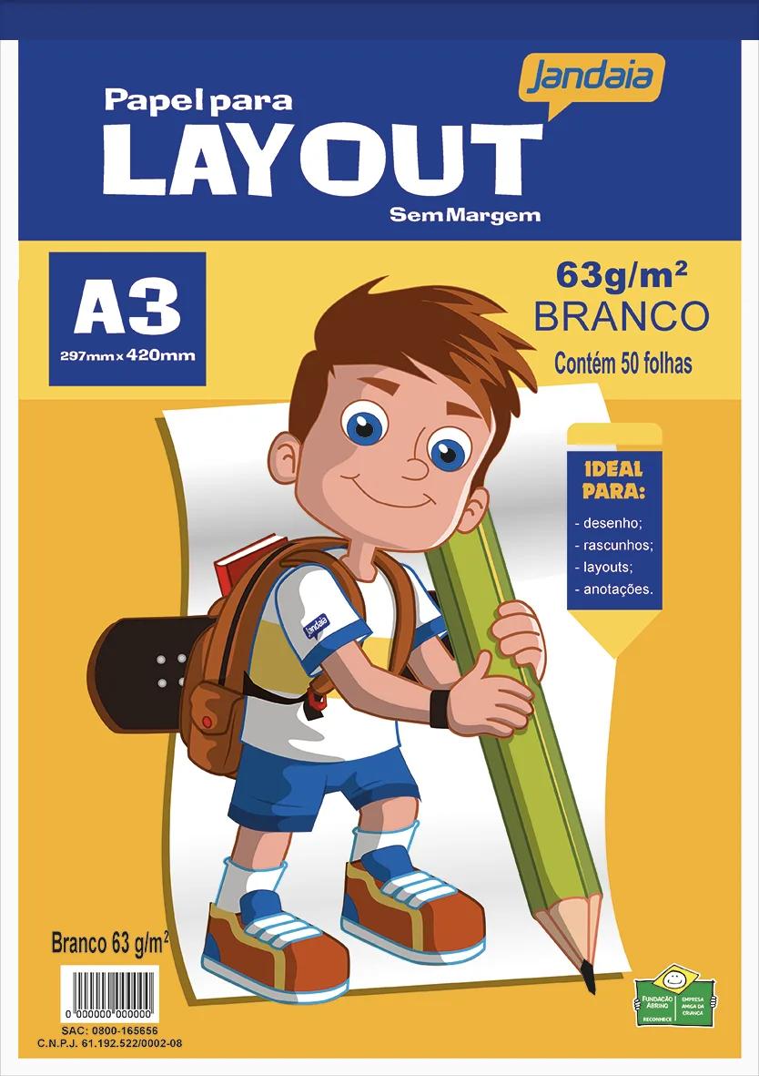 BLOCO BRANCO A3 LAY OUT SEM MARGEM - BASIC ART