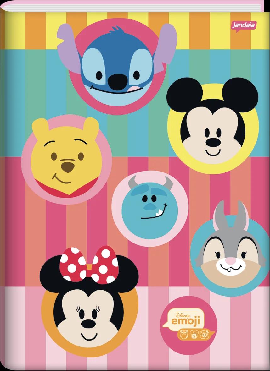 CADERNO BROCHURA CAPA DURA UNIVERSITÁRIO 80 FOLHAS - DISNEY EMOJI — miniatura 2