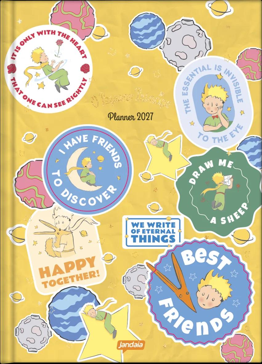 AGENDA PLANEJAMENTO LOMBADA QUADRADA 175X242MM - O PEQUENO PRINCIPE — miniatura 2