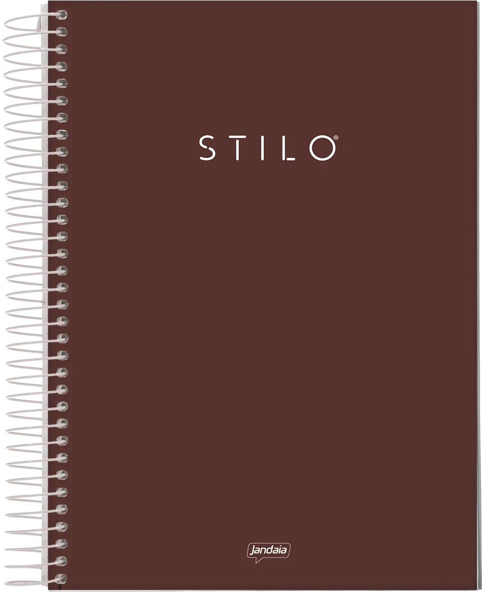 CADERNO ESPIRAL UNIVERSITÁRIO CAPA DURA 10 MATÉRIAS 160 FOLHAS - STILO TREND — miniatura 4